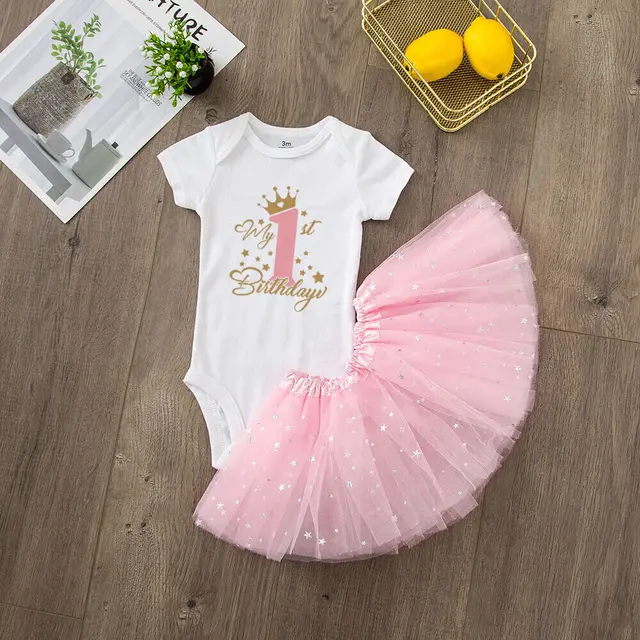 1st Birthday Tutu Set